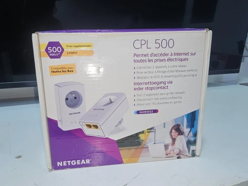 Je mis en vente 2 Pack adaptateurs CPL NETGEAR 500 Mb/s HD