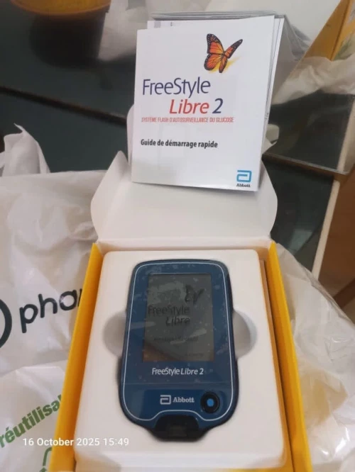Capteur et lecteur Freestyle Libre 2Plus