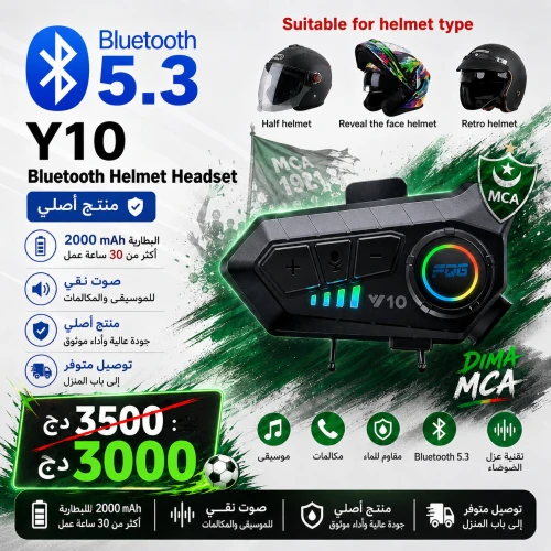 Bluetooth casque Moto Y10 Original