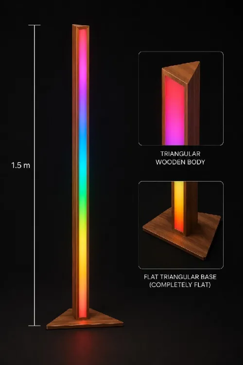 Bar RGB en bois moderne