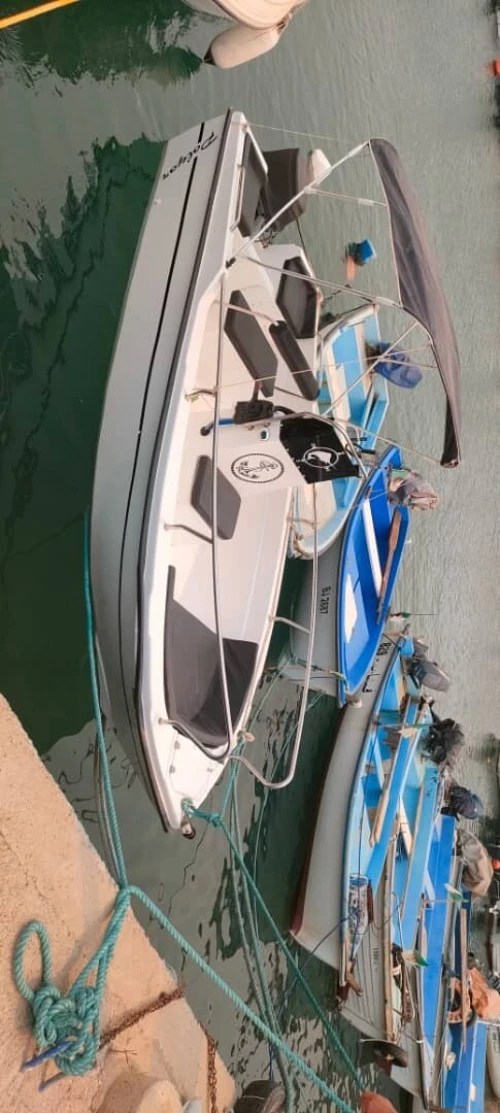 HORS BORD COQ POLYOR 4M90 MOTEUR YAMAHA 60CH 2 TEMPS AUTOLUBE 