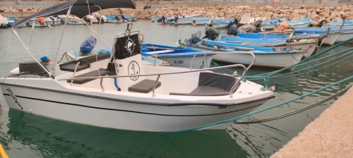 HORS BORD COQ POLYOR 4M90 MOTEUR YAMAHA 60CH 2 TEMPS AUTOLUBE 