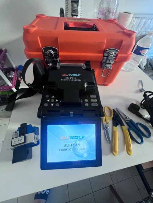 Soudeuse fibre optique 