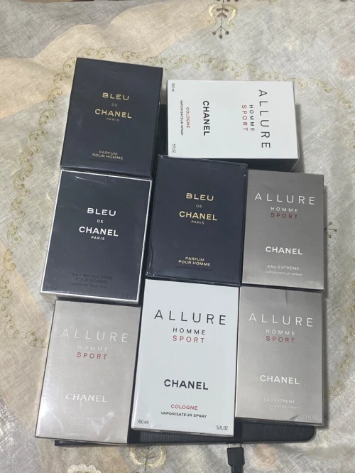 Vente de Parfums Chanel Original (Bleu de Chanel & Allure Homme Sport)
