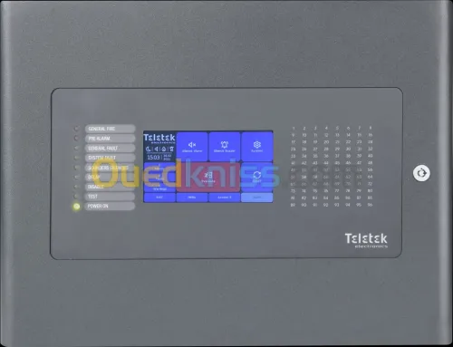 CENTRALE D'ALARME ANTI INCENDIE ADRESSABLE TELETEK IRIS 4 