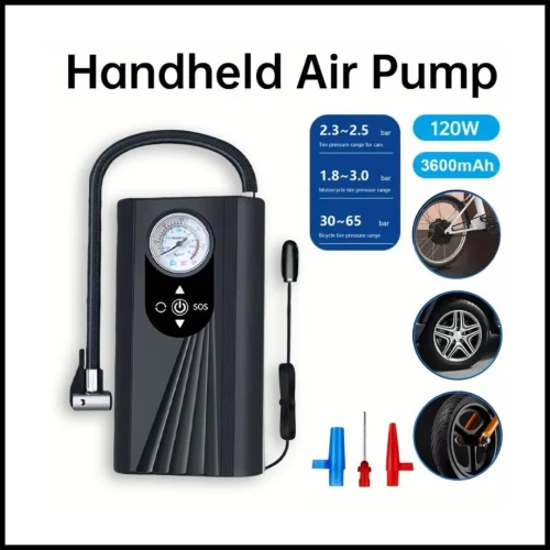 Compresseur à Air numérique sans fil 12V, 150PSI /120w