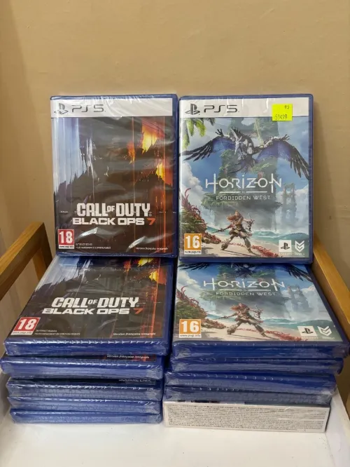 Jeux ps5 sous blister jamais utilisé