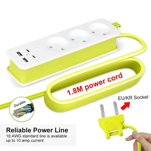 Multiprise Rallonge (avec USB) متعدد المآخذ 