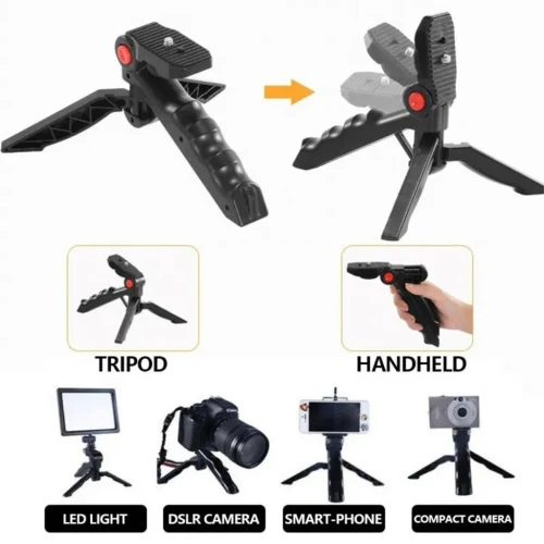 Support Smartphone (Kit d'enregistrement: microphone et projecteur) طقم التصوير للهاتف 