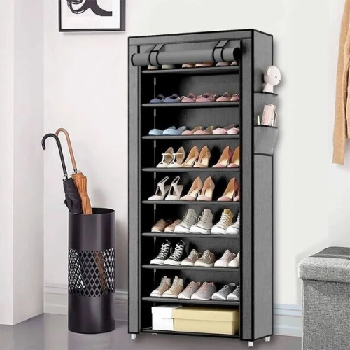 Étagères à chaussures 9 niveaux حامل أحذية
