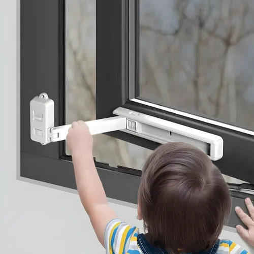 Stop Fenêtres et Verrou de sécurité pour enfants  أداة حماية لغلق النافذ