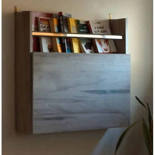 Bureau Mural Rabattable مكتب حائطي ينطوي
