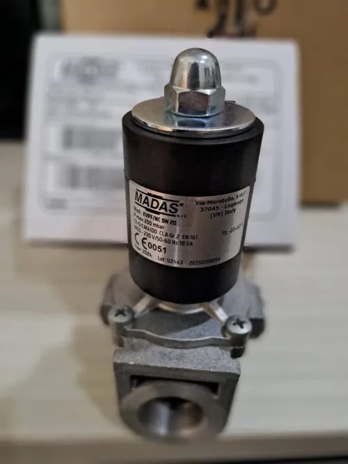 Vannes Électromagnétiques Gaz MADAS 