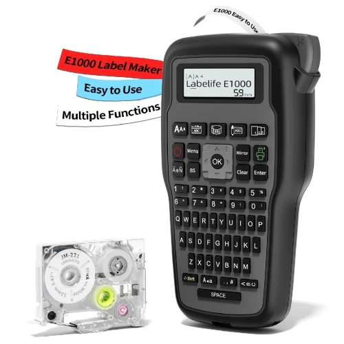 Étiqueteuse Portable Sans Fil E1000 Pro Idéale pour les Pros 