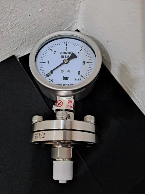 Manomètre WETTOD Inox 316 SS  Raccord ZG1/2