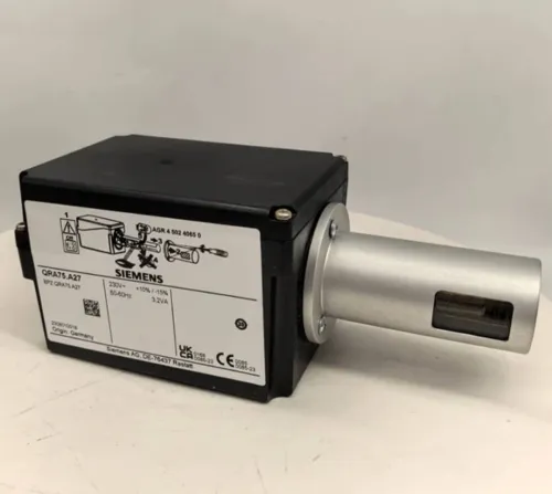 Détecteur de Flamme SIEMENS QRA75.A27  Détection UV pour brûleur industriel