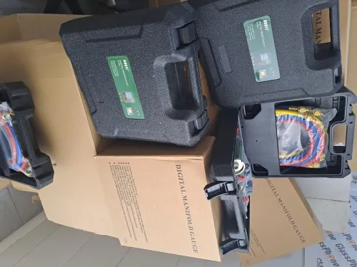  NOUVEAUTÉ Compteur Électronique de Pression Double Manifold Digital 523
