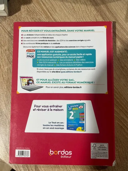 Manuel scolaire programme français