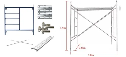 FABRICATION D'ECHAFFAUDAGES MÉTALLIQUES