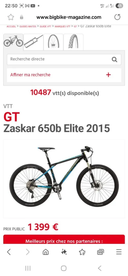 Velo GT zaskar