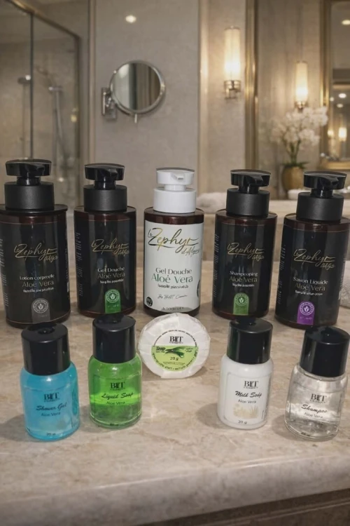produits d'accueil d'hôtellerie
