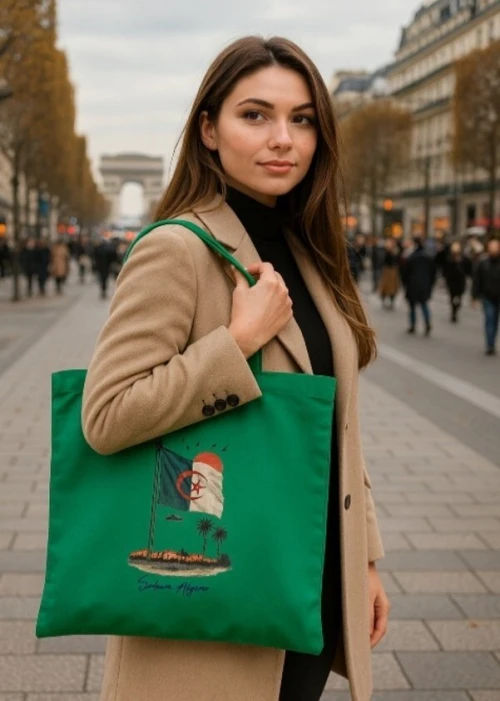 Tote bag 100% coton   %حقيبةتوت قطن100