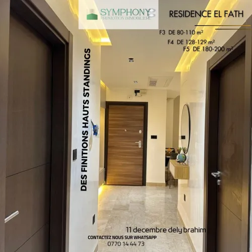 Vente Appartement Duplex F3 F4 F5 Alger Dely brahim