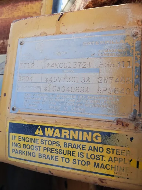 Caterpillar IT12 1988