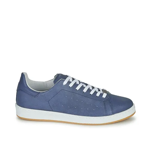 BASKETS ANDRÉ HOMME  MATT BLEU