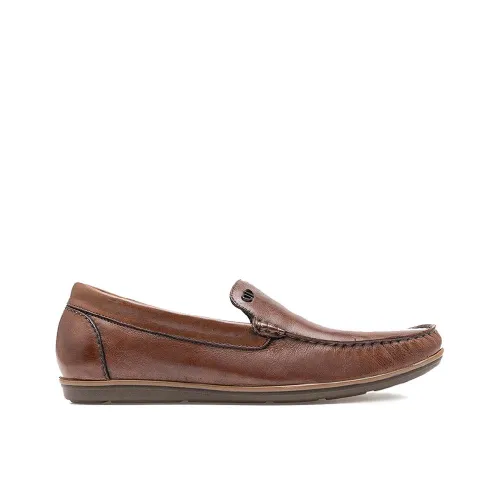 MOCASSINS HOMME DEMOCRATA TAG MARRON