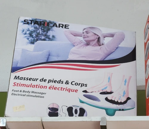 stimulation musculaire électrique PIED ET CORPS