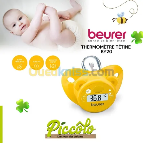 Thermomètre tétine beurer