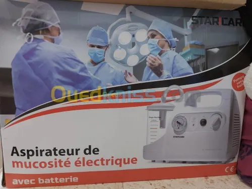 ASPIRATEUR DE MUCOSITE AVEC BATTERIE STAR CARE