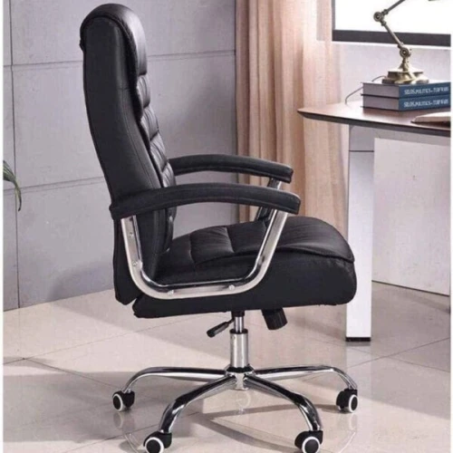 Chaise de Bureau Présidentiel LUXE avec base pivotante et ressorts ensachés  كرسي مكتب مريح وجودة عالية