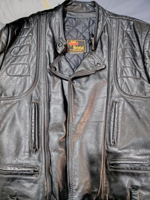 Blouson cuir pour moto