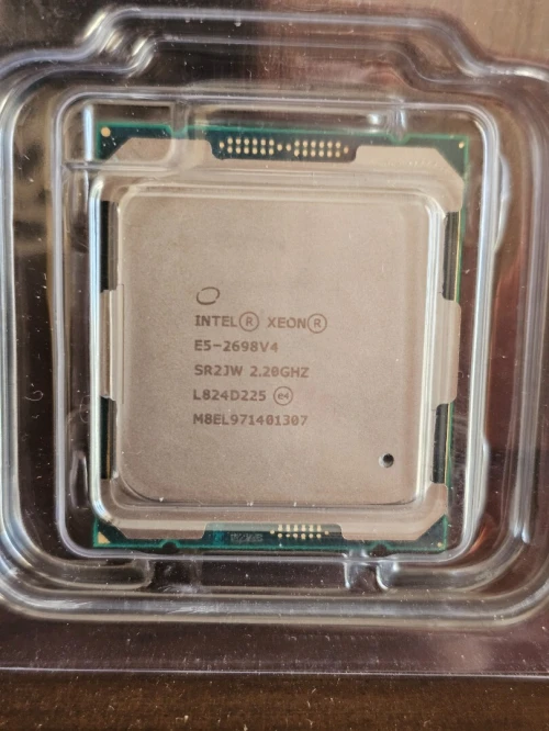 Processor Xeon Cpu E5-2698v4 lga 2011 20 core 40 thred