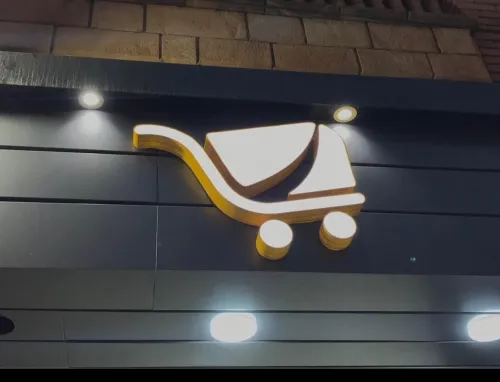 Réalisation lettres lumineuses 