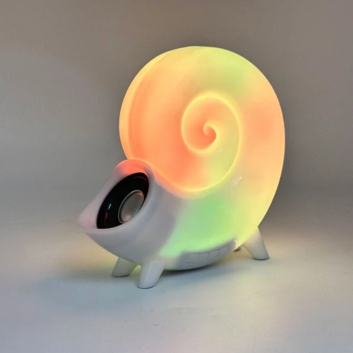 Haut-parleur en forme de Conque Coloré mignon avec lumières RGB