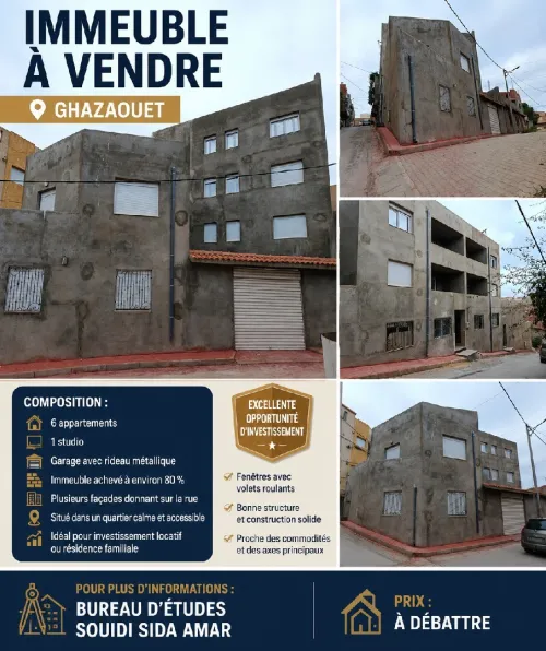 Vente Immeuble Tlemcen Ghazaouet