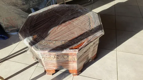 Table basse octogonale mauresque syrienne LIQUIDATION