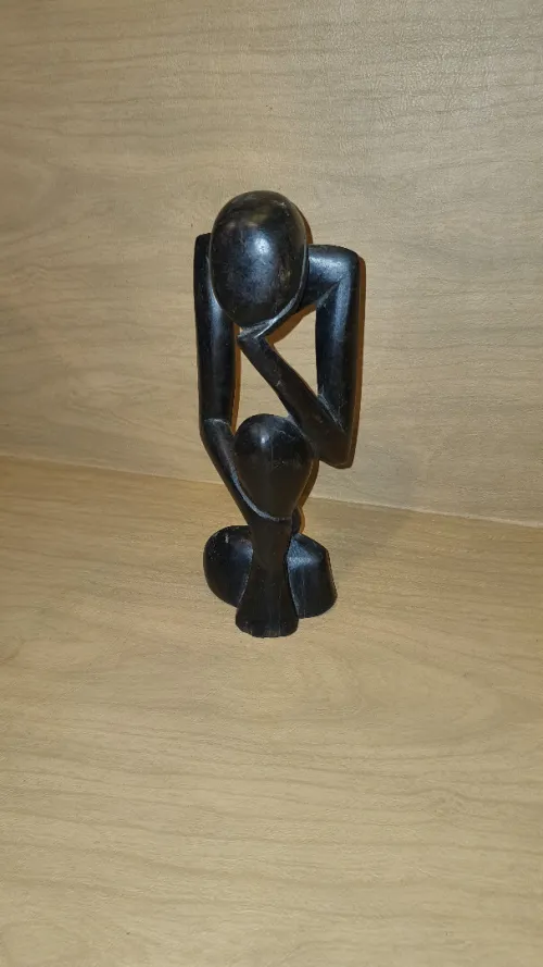 Statuette africaine le Penseur