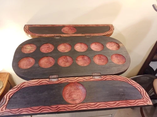 Table de jeux art africain pliable LIQUIDATION