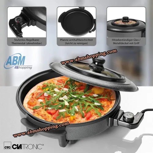 Cuiseur à Pizza 1500W _Clatronic