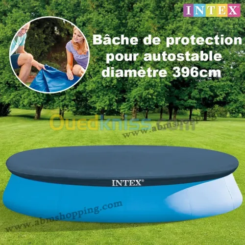 Bâche de protection pour autostable diamètre 396cm  INTEX