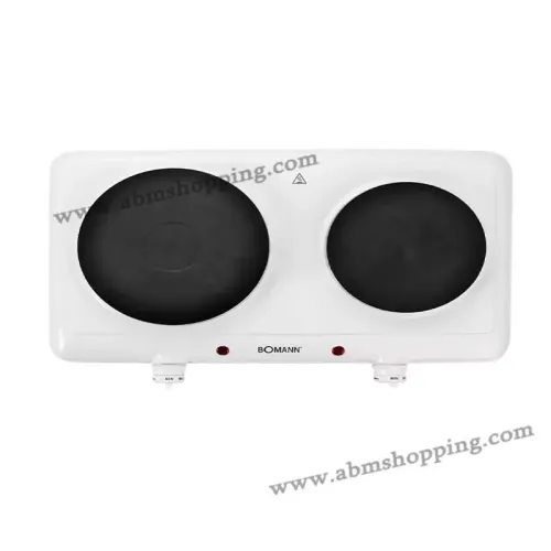 Plaque chauffante de cuisson double 2500 W | Bomann