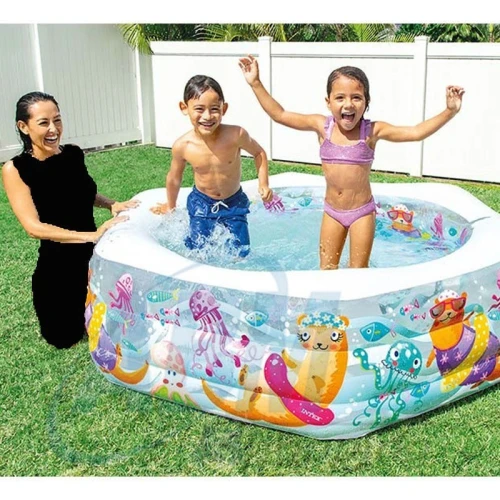Piscine aquarium océan 191x178x61 cm  INTEX