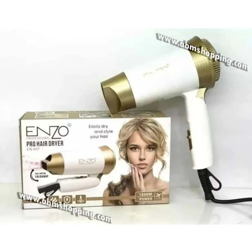 Sèche cheveux pliable 1800W ENZO