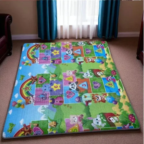 Tapis déveil double face pour bébé 195x176cm