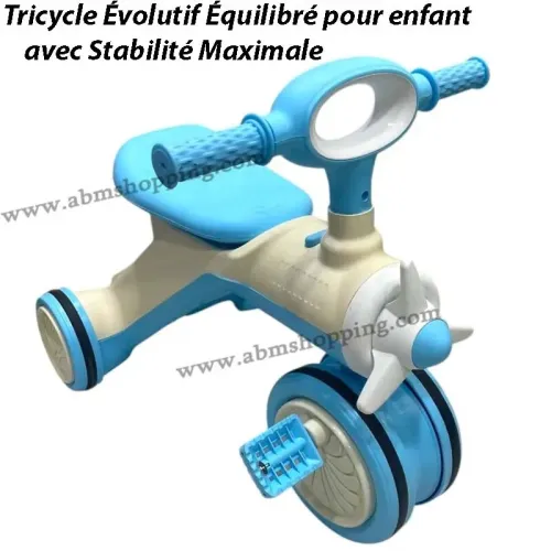Tricycle Évolutif Équilibré pour enfant avec Stabilité Maximale | FERDI PLAST