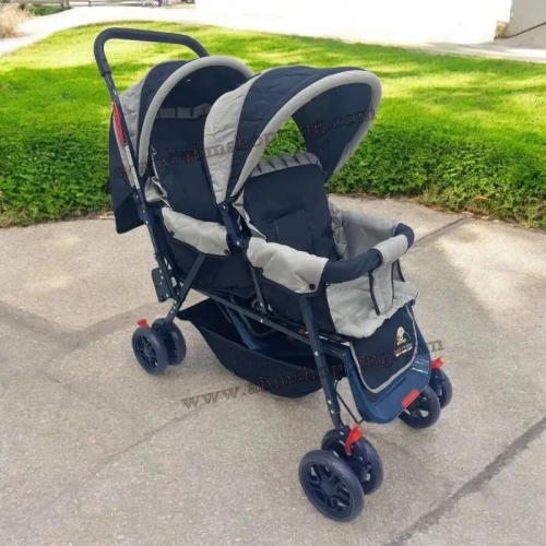 Poussette Jumeaux | Lucky Baby عربة اطفال توام
